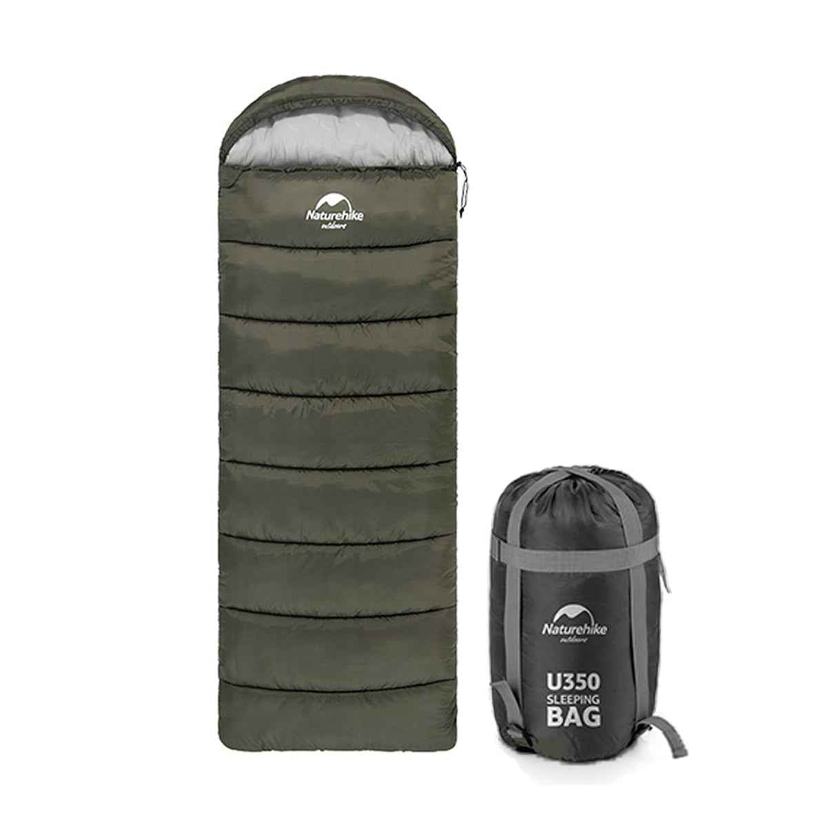Solora™ U350S Hooded Synthetic Sleeping Bag 26.6°F / -3°C