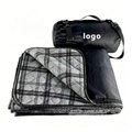 Multi-use Outdoor Stadium Blanket, Windproof Waterproof Foldable Picnic Mat for Camping, Car, Travel