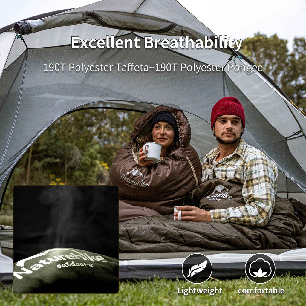 Solora™ U350S Hooded Synthetic Sleeping Bag 26.6°F / -3°C