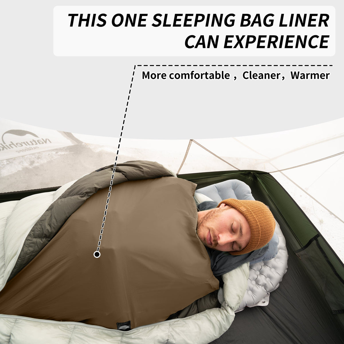 Flame™ Ultralight Sleeping Bag Liner