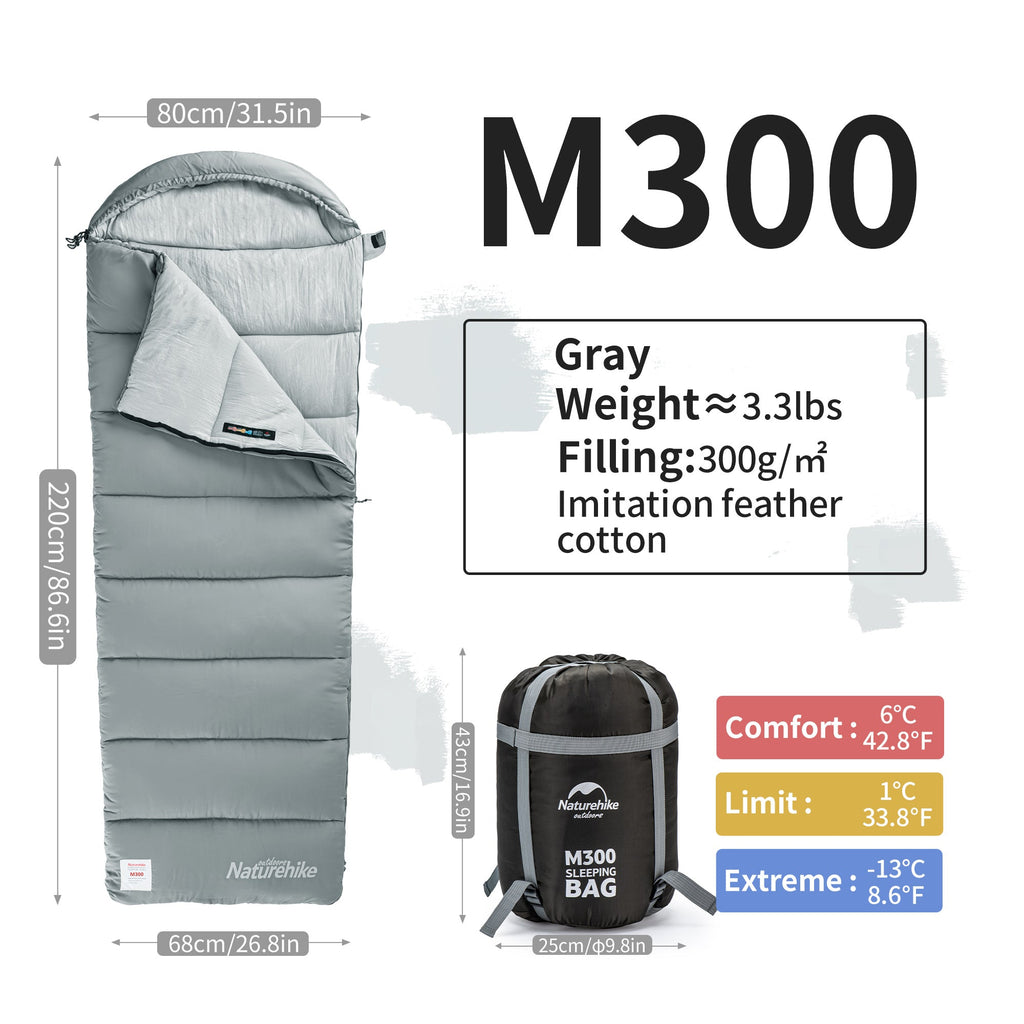 SunTherm™ M300 Synthetic Sleeping Bag 43°F / 6°C