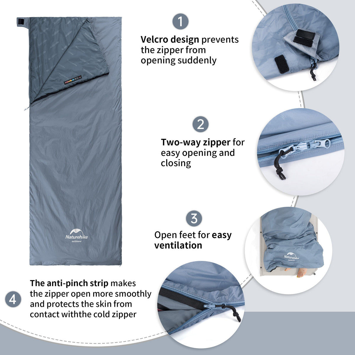 LW180™ Synthetic Sleeping Bag 59°F / 15°C